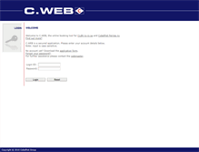 Tablet Screenshot of cweb.lu